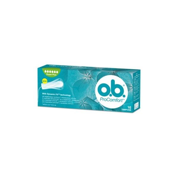 o.b. Pro Comfort Super Plus Tampões 16 Unidades