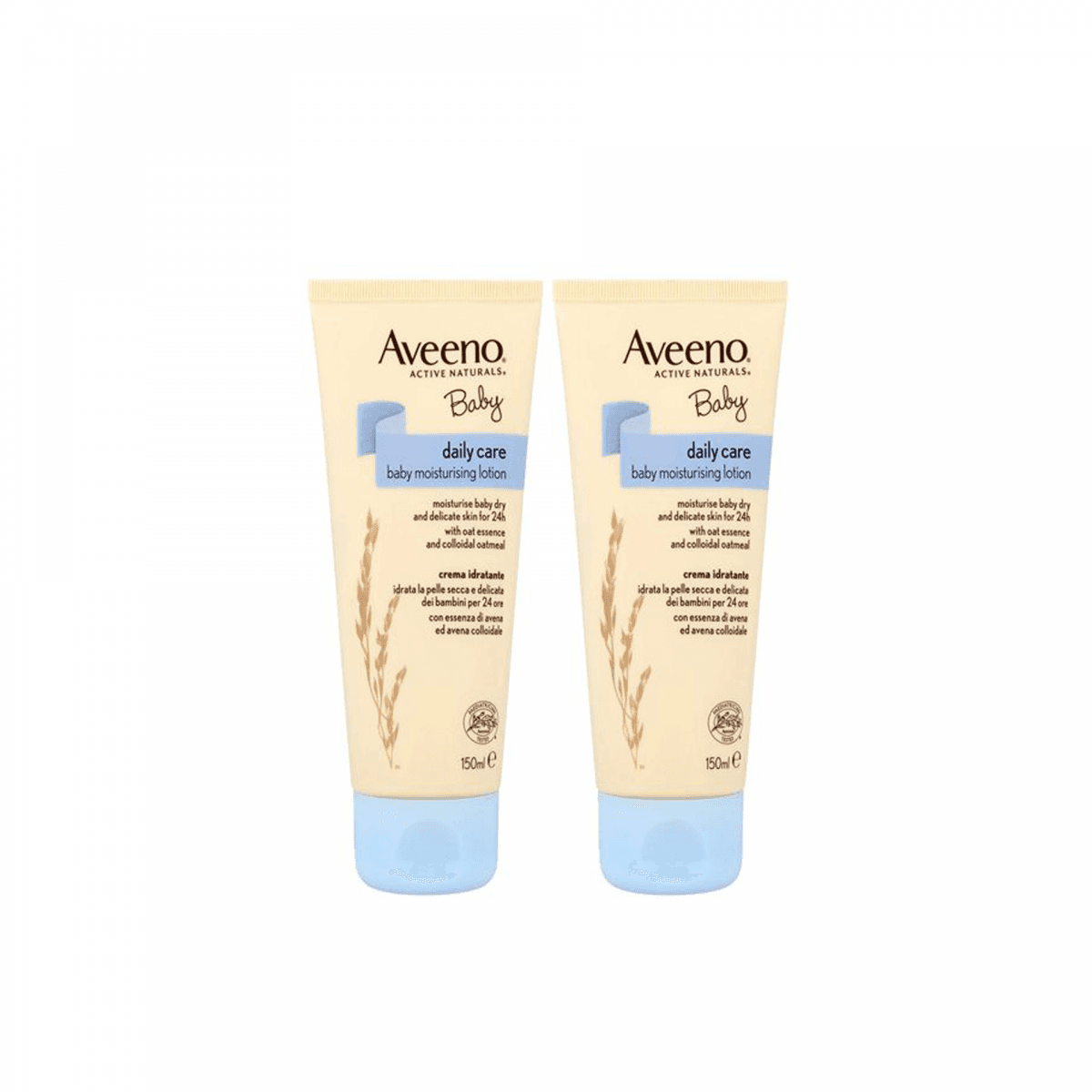 Aveeno Loção Corporal Baby Daily 2x150ml