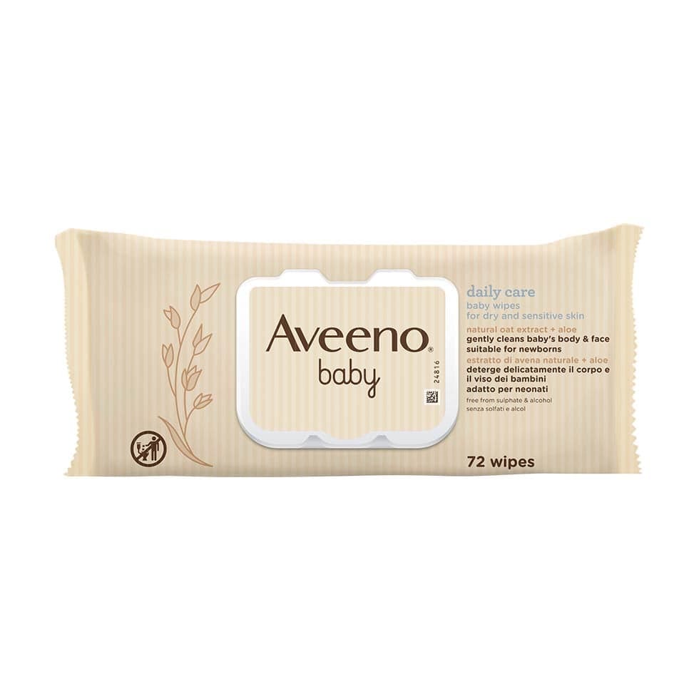 Aveeno Baby Toalhita Limpeza x 72 | Farmacias Progresso