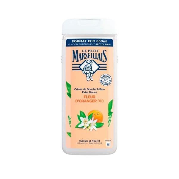 Le Petit Marseillais Flor de Laranjeira Bio Gel de Banho 650ml
