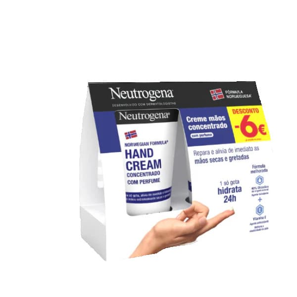 Neutrogena Maos Duo Concentrado Com Perfume 2 x 50 mL