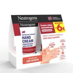 NEUTROGENA CREME MÃOS CONCENTRADO SEM PERFUME 50MLX2 -6E | WOWFARMA