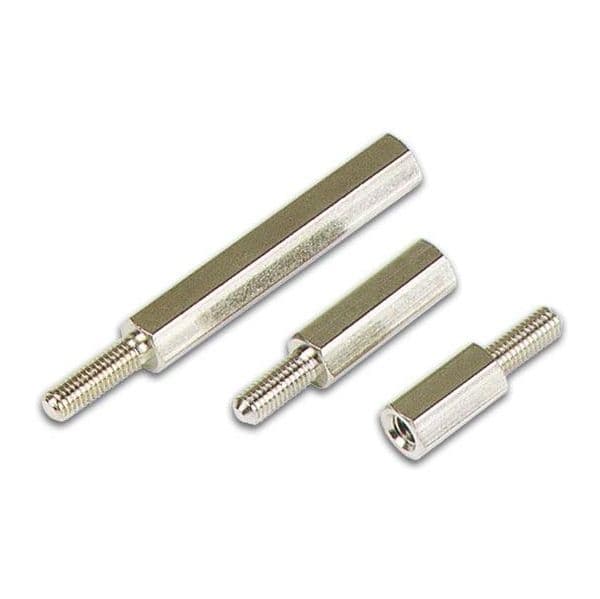 Velleman Espaçador Metal Macho para Femea 25mm BUS3FM25
