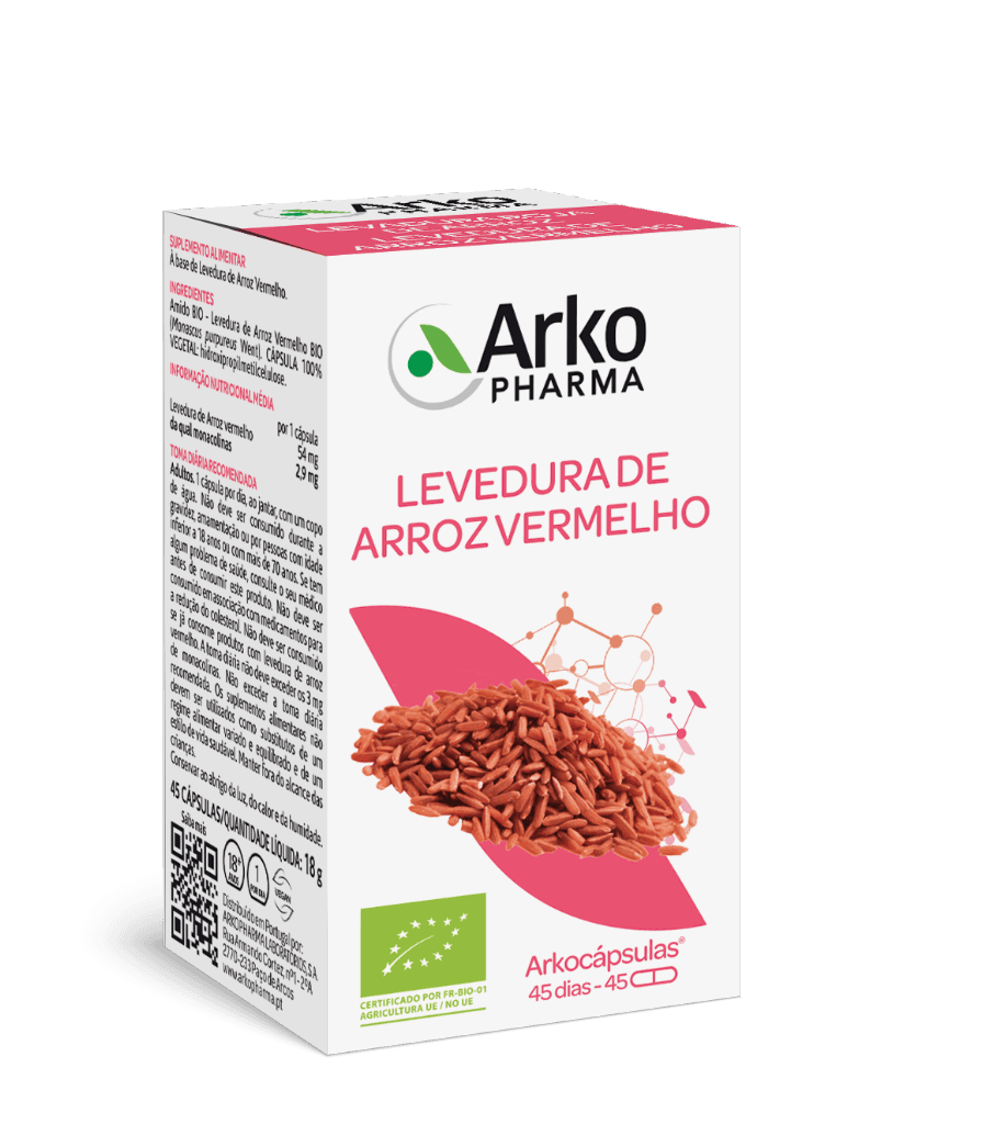 Arkocapsulas Levedura Arroz Vermelho 45caps