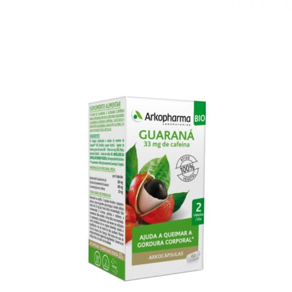 Arkopharma Guaraná Bio 40 Cápsulas