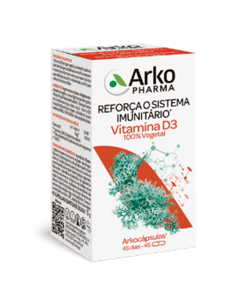 Arkocapsulas Vitamina D3 45caps