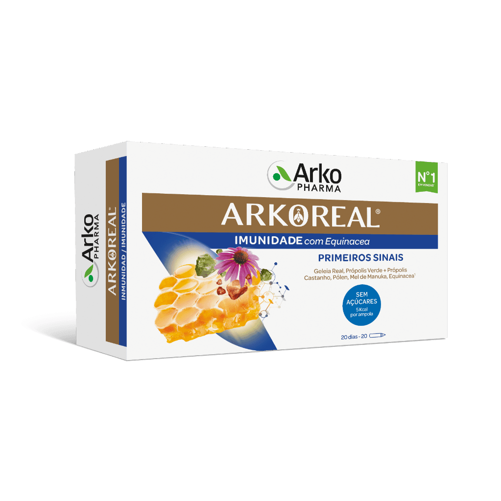 Arkoreal Geleia Real Imunidade Sem Açucar 20amp