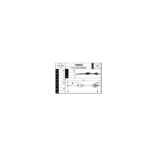 Eai Transmissões c15d-visa D T29022
