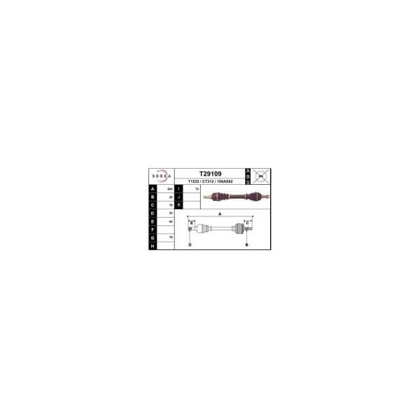 Eai Transmissões Xsara 1.4 Berline T29109