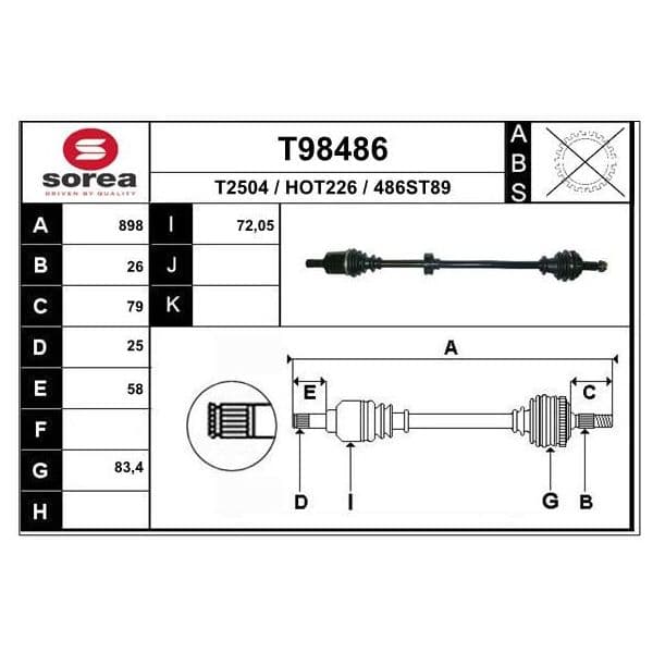 EAI Transmission / Jazz Ii Manu 1,3 Ess - T98486