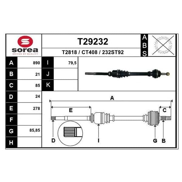 EAI Transmission / Citroen C-elysee Manu. - T29232