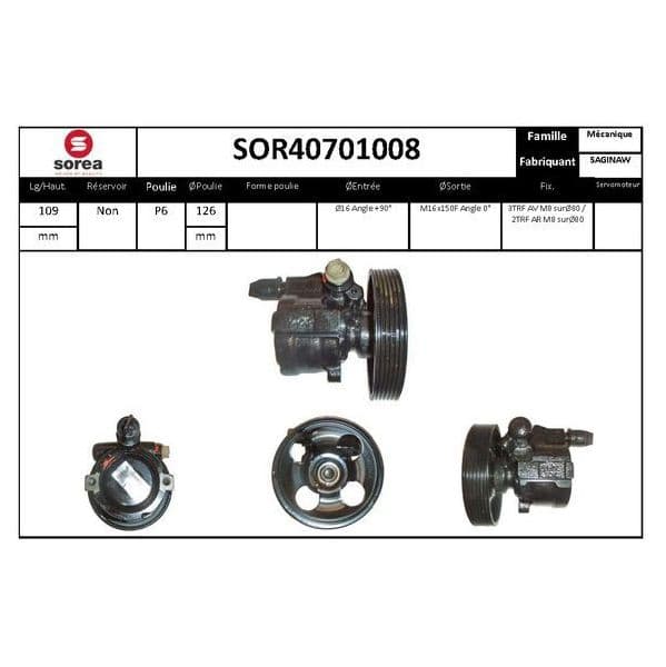 Eai Bomba de Direcção Assistida / Mitsubishi N - SOR40701008
