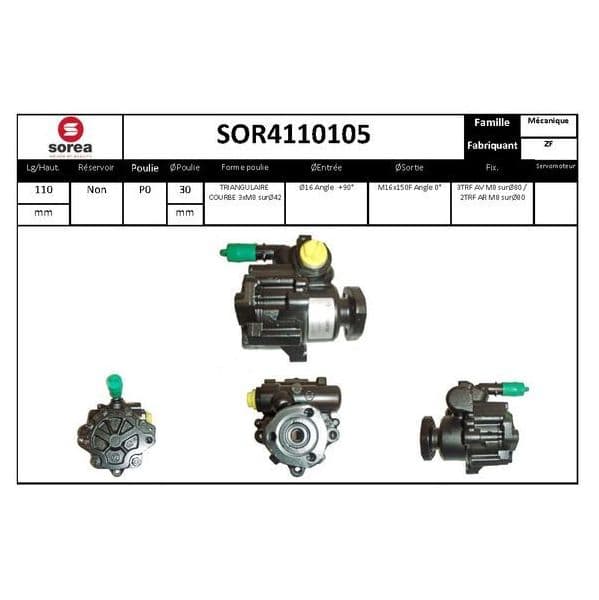 Eai Bomba de Direcção Assistida / Vag Ford - SOR4110105