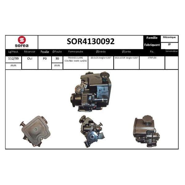 Eai Bomba de Direcção Assistida / Mercedes - SOR4130092