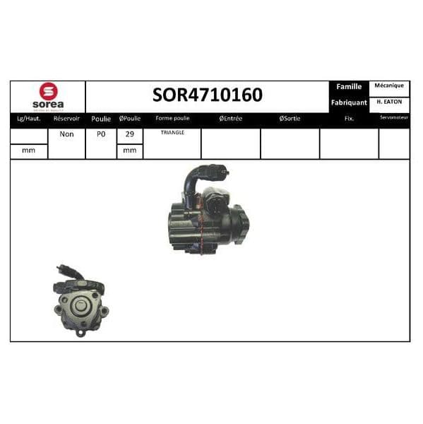 Eai Bomba de Direcção Assistida / Land Rover - SOR4710160
