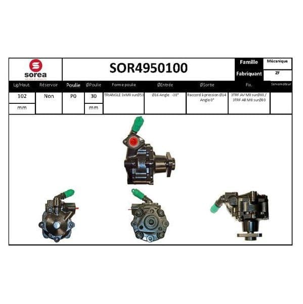 Eai Bomba de Direcção Assistida / Audi - SOR4950100