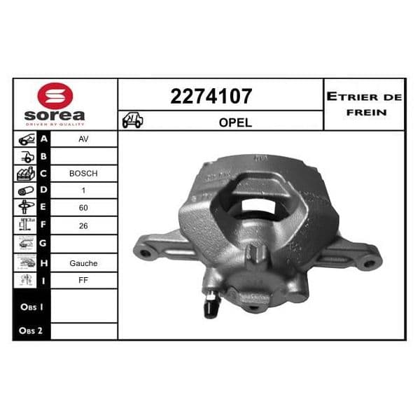 EAI Pinça de Travão - 2274107
