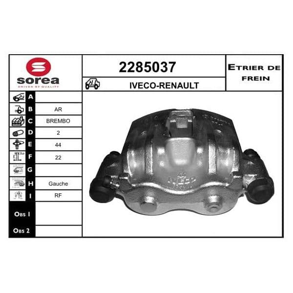 EAI Pinça de Travão - 2285037