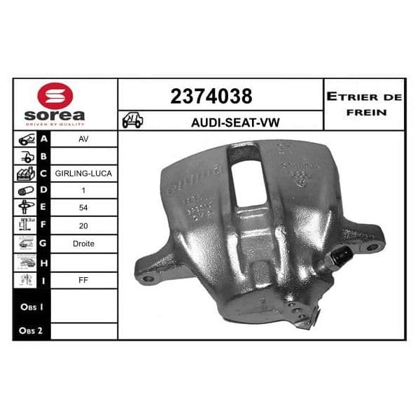 EAI Pinça de Travão - 2374038