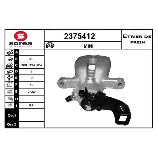 Eai Pinça de Freio Mini / Ar - 2375412