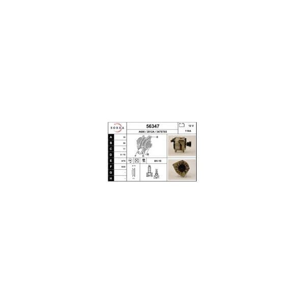 Eai Alternador / 316i-318i-318is 56347