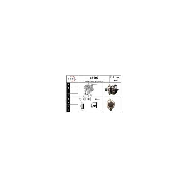 Eai Alternador / Astra H 57109