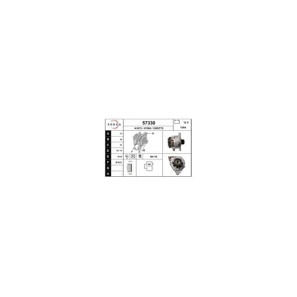 Eai Alternador / Hyundai Getz-kia Ceed Crdi 57330