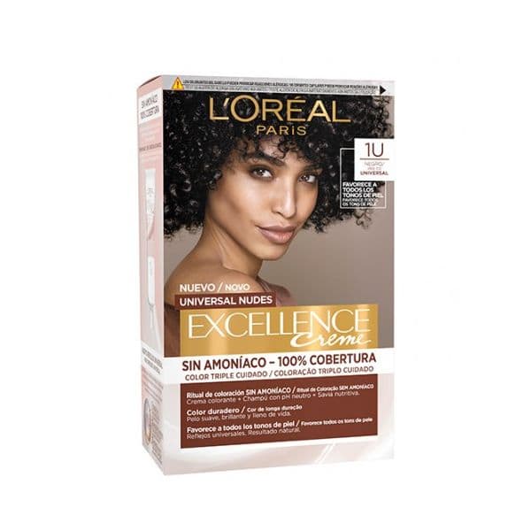 L'Oréal Excellence Creme Tom Nude Preto 1U