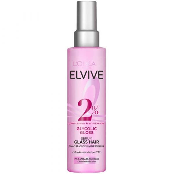 L'Oreal Elvive Glycolic Gloss Sérum Capilar Cabelos Opacos 150ml