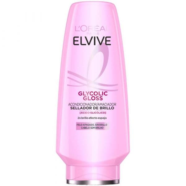 L'Oreal Elvive Glycolic Gloss Condicionador Cabelo Baço e Poroso 500ml