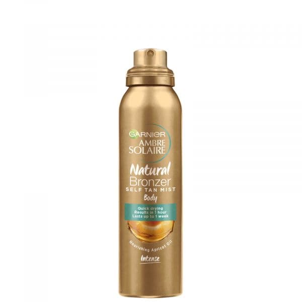 Autobronzeador Garnier Ambre Solaire Natural Bronzer Quick Drying Self Tan Body Mist Dark 150ml