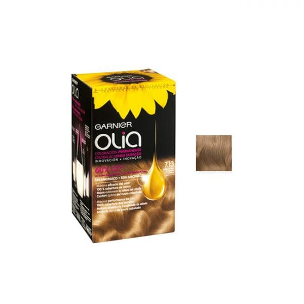 Garnier Olia Coloração Permanente Tom 7.13 Louro Canela