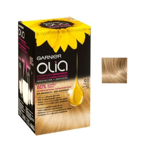 Garnier Olia Coloração Permanente Tom 9.0 Louro Muito Claro