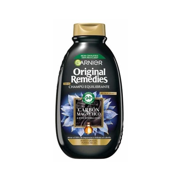 Garnier Original Remedies Shampoo Carvão Magnético 250ml