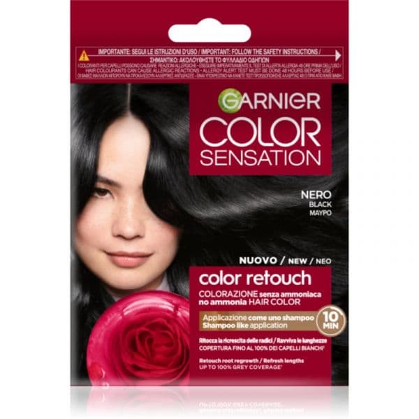 Garnier Color Sensation Retouch Coloração para Cobrir as Raízes Nero 1 Unidade