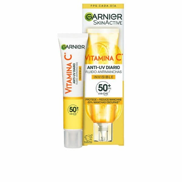 Garnier Skin Active Vitamina C Fluido Anti-Manchas Anti-UV Diário FPS50+ 40ml