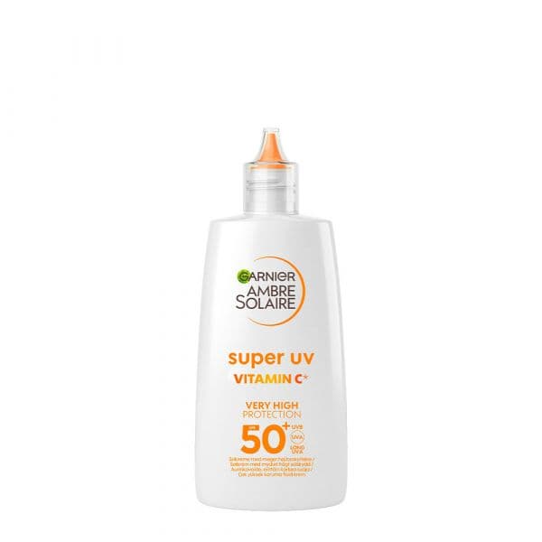 Protetor Solar Garnier Ambre Solaire Super UV Fluído Anti-Manchas Vitamina C FPS50+ 40ml