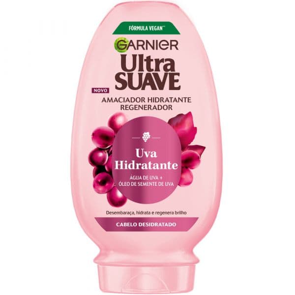 Garnier Ultra Suave Condicionador Regenerador Uva Hidratante 200ml