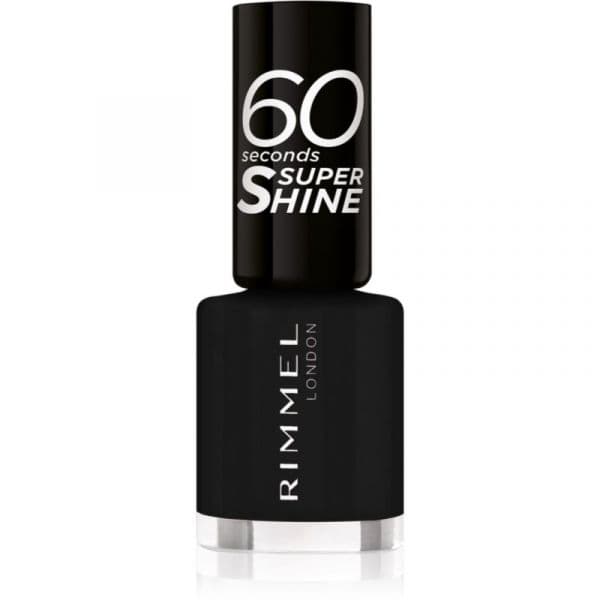 Rimmel 60 Seconds Super Shine Verniz Tom 900 Black 8ml