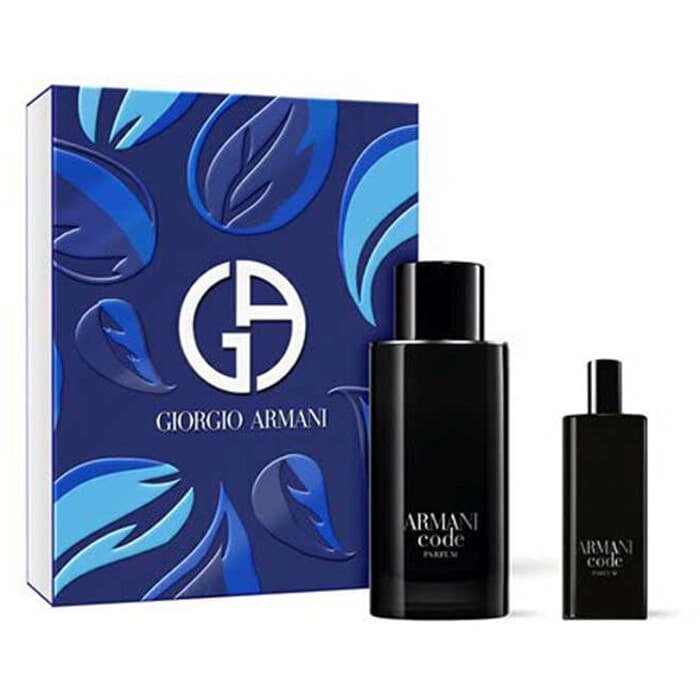Code for Men Parfum Gift Set Parfum 125 mleminiature perfume 15 ml