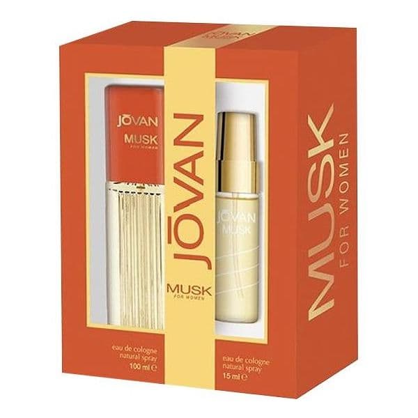 Jovan Musk Woman Eau de Cologne 100ml + Eau de Cologne 15ml Coffret