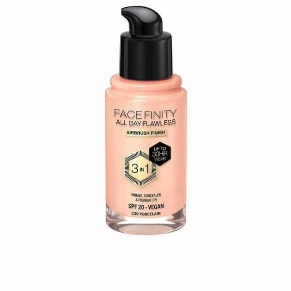 Max Factor Facefinity All Day Flawless Base 3 em 1 Tom #C30-porcelain