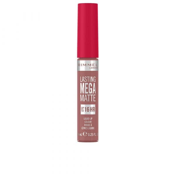 Rimmel Lasting Mega Matte Batom Tom Líquido Leve e Mate 16 H Tom Strapless 7,4 ml