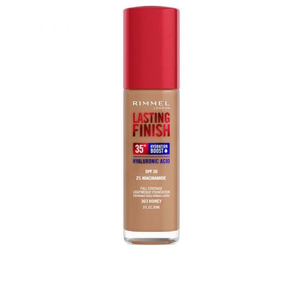 Rimmel Lasting Finish 35h Hydration Boost Base Hidratante SPF 20 Tom 303 Honey 30ml