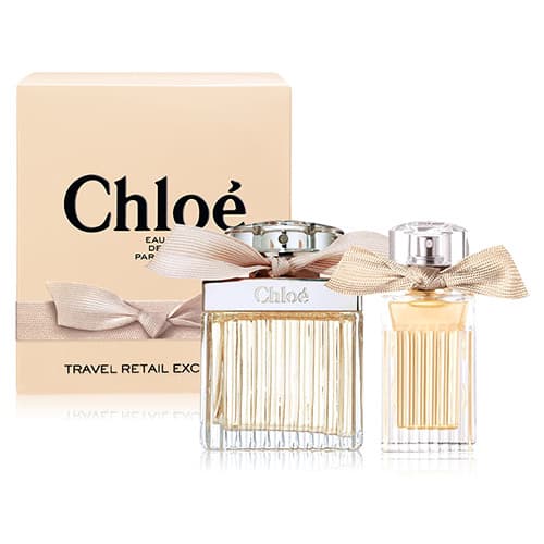 Chloe Gift Set EDP 75 and Handbag Packaging Chloe EDP 20 ml 95ml