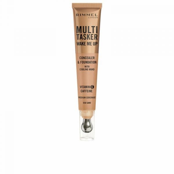 Rimmel Multitasker Wake Me Up Corretivo e Base De Maquilhagem Tom #areia 20ml