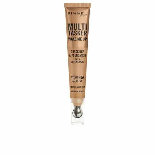 Rimmel Multitasker Wake Me Up Corretivo e Base De Maquilhagem Tom #light Honey 20ml