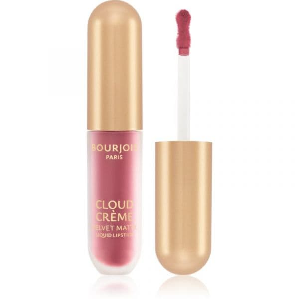 Bourjois Cloud Crème Velvet Matte Batom Líquido Ultra-Matificante Tom 05 Flirty Rose 3ml