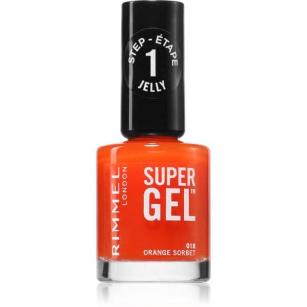 Rimmel Super Gel Verniz De Unhas Tom #18-orange Sorbet 12ml