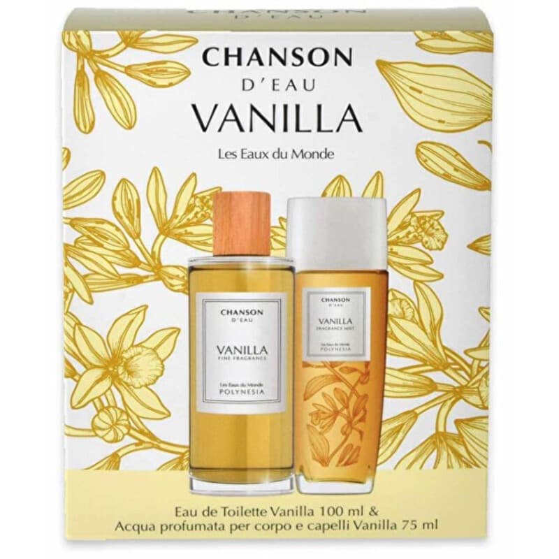 Conjunto Chanson D´Eau Vanilla EDT 100 ml a tělová mlha 75 ml